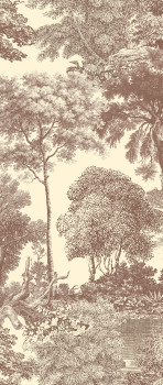 Fototapete, braun, Wald, Bäume, DGSAL1042-300, Amazone, Masureel