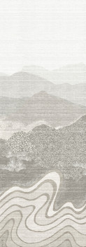 Bildtapete, grau, Berglandschaft, DGZON2011-300, Amazone, Masureel