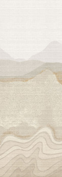 Bildtapete, grau-beige, Berglandschaft, DGZON2022-260, Amazone, Masureel