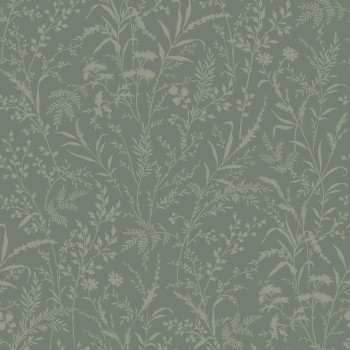 Tapete, grün, Blumen, Gräser, 38736, Borosan Hem, Boråstapeter