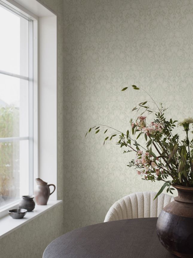 Tapete, grün, Blumen, Blätter, 38747, Borosan Hem, Boråstapeter