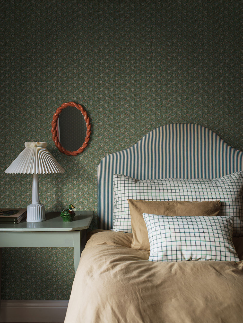 Tapete, grün, Blumen, 4814, New Heritage, Boråstapeter