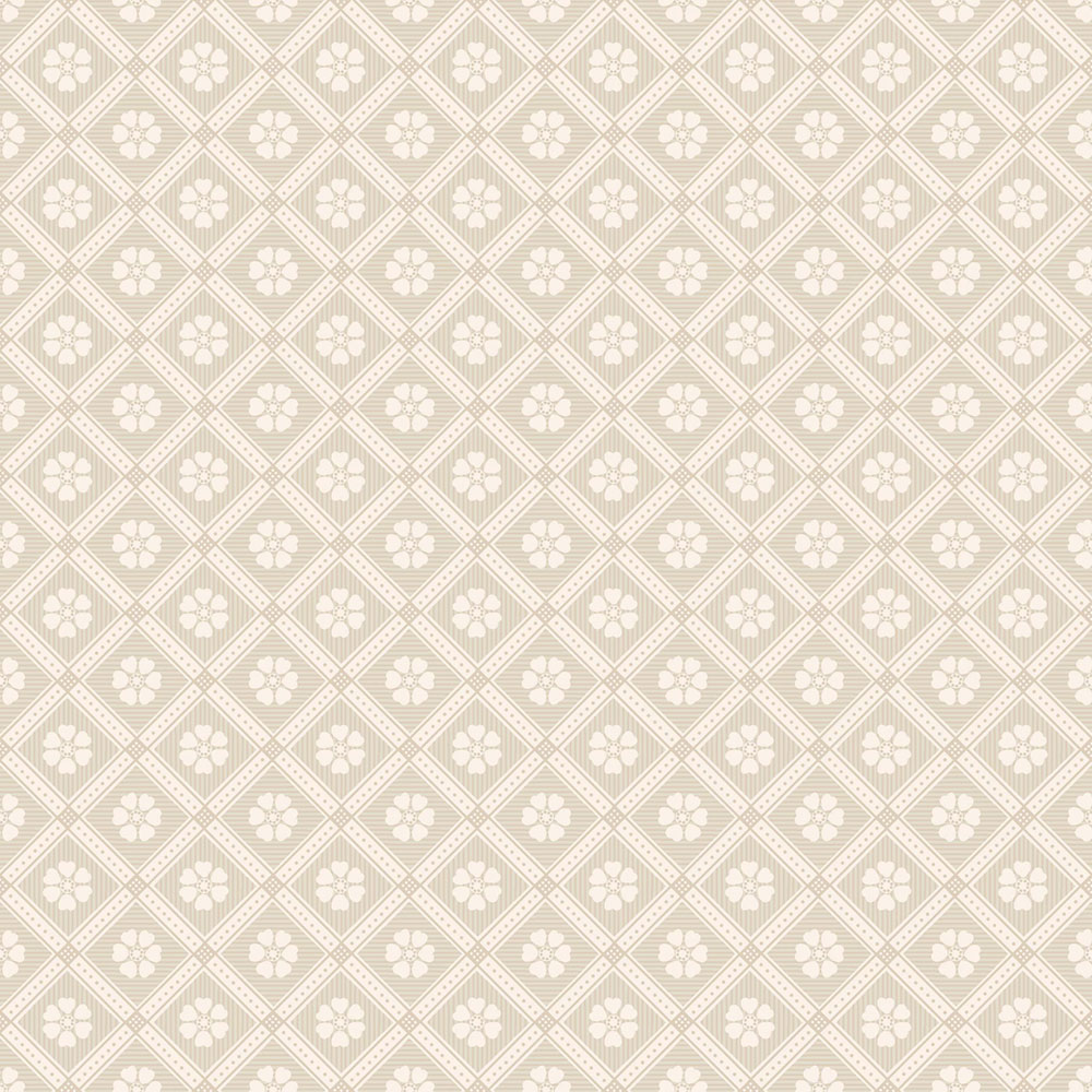 Tapete, beige, Blumen, 4823, New Heritage, Boråstapeter