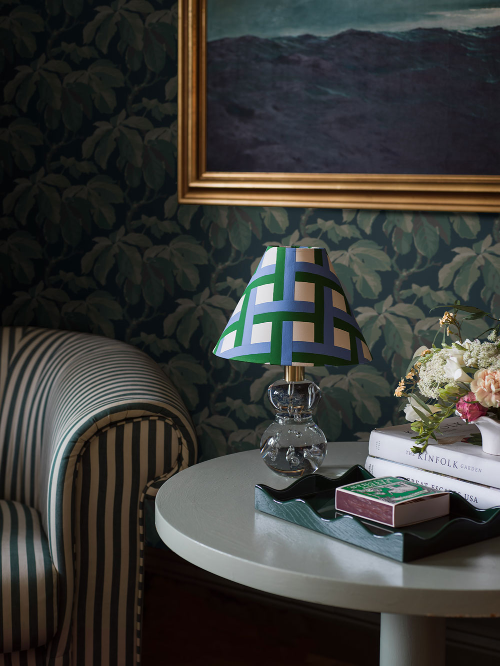 Tapete, türkis, Blätter, 4838, New Heritage, Boråstapeter