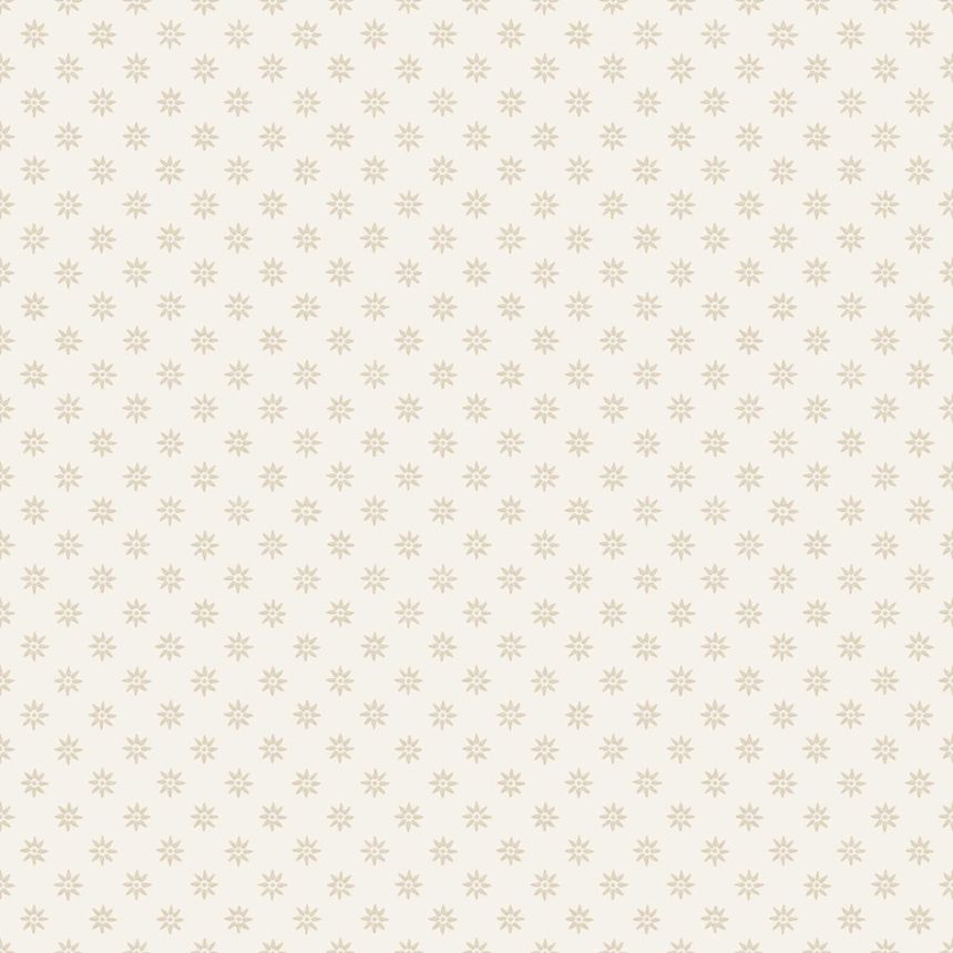Tapete, weiß-beige, Blumen, 5807, Nordic Folk, Borastapeter