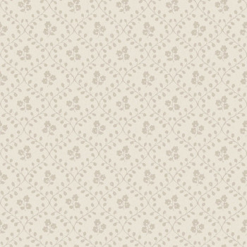 Tapete, beige, Blumen, 5824, Nordic Folk, Borastapeter