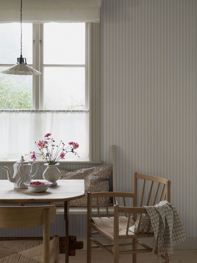 Tapete, beige, Streifen, 6979, Osterlen, Borastapeter