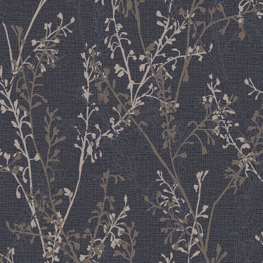 Tapete, blau, Zweige, 128036, Refine, Graham Brown Boutique