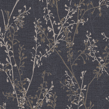 Tapete, blau, Zweige, 128036, Refine, Graham Brown Boutique