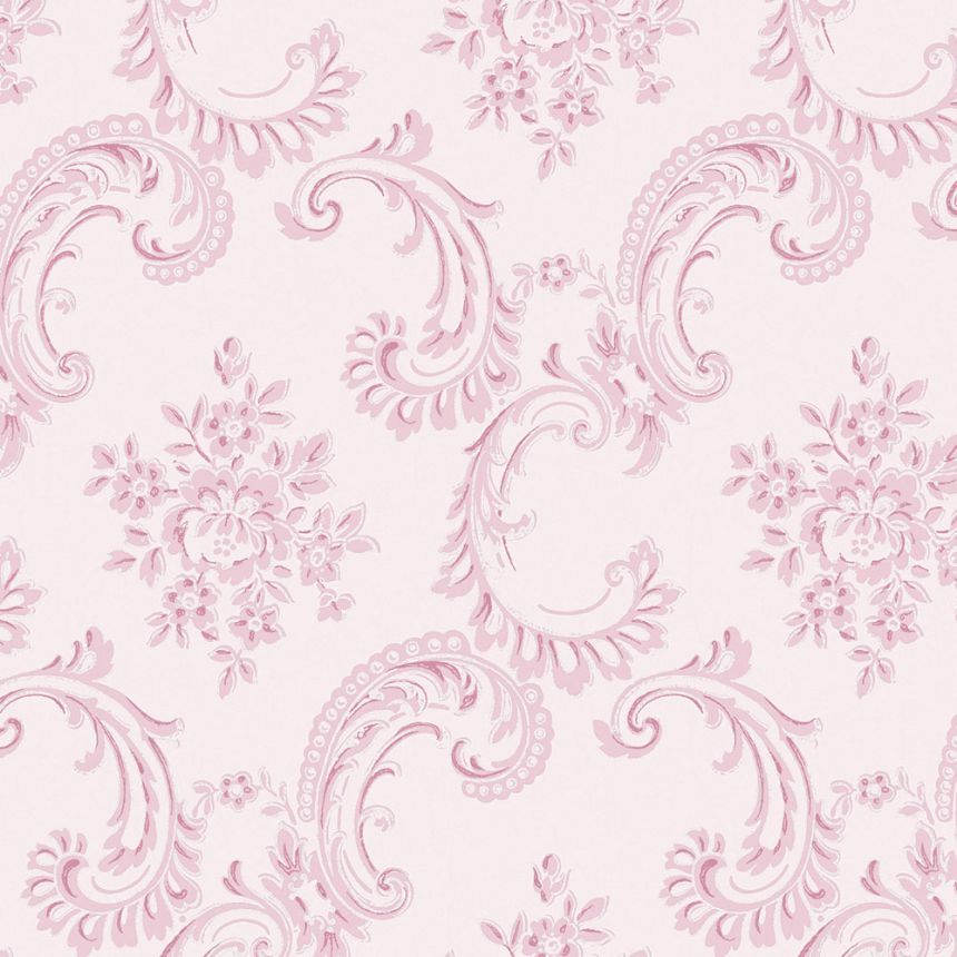 Tapete, rosa, klassisch, Ornamente, 125113, Shabby Chic by Rachel Ashwell