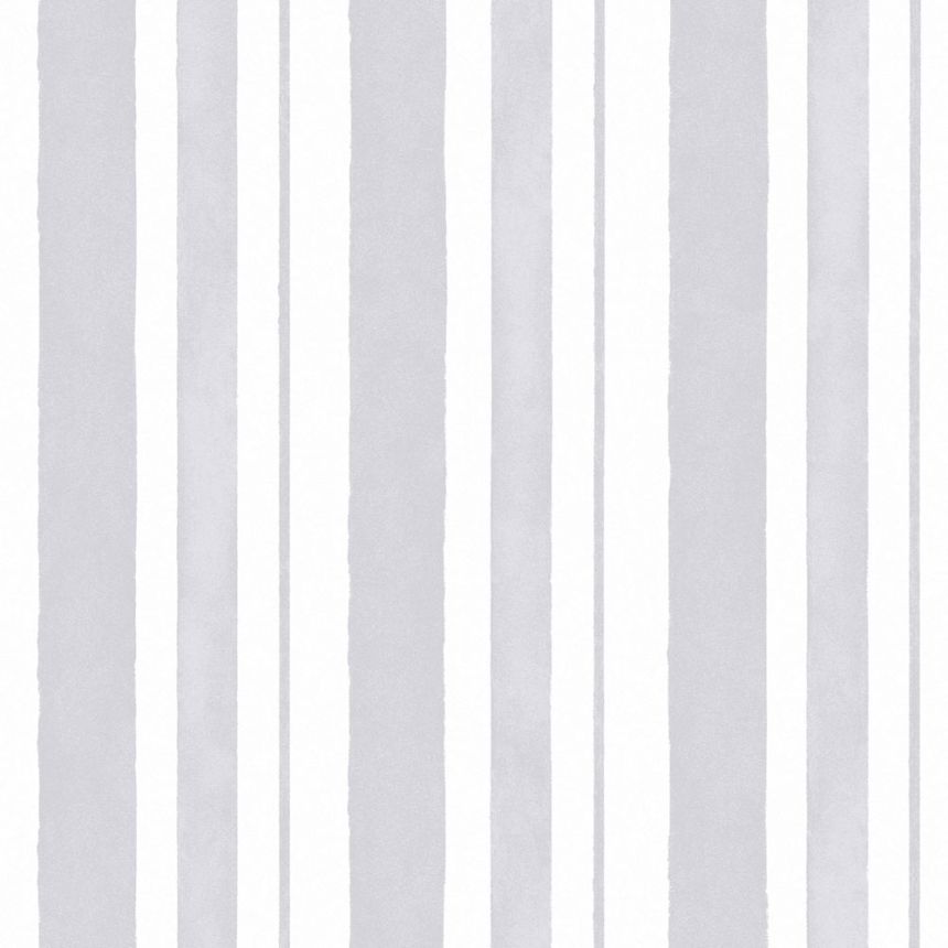 Tapete, grau, Streifen, 125118, Shabby Chic by Rachel Ashwell