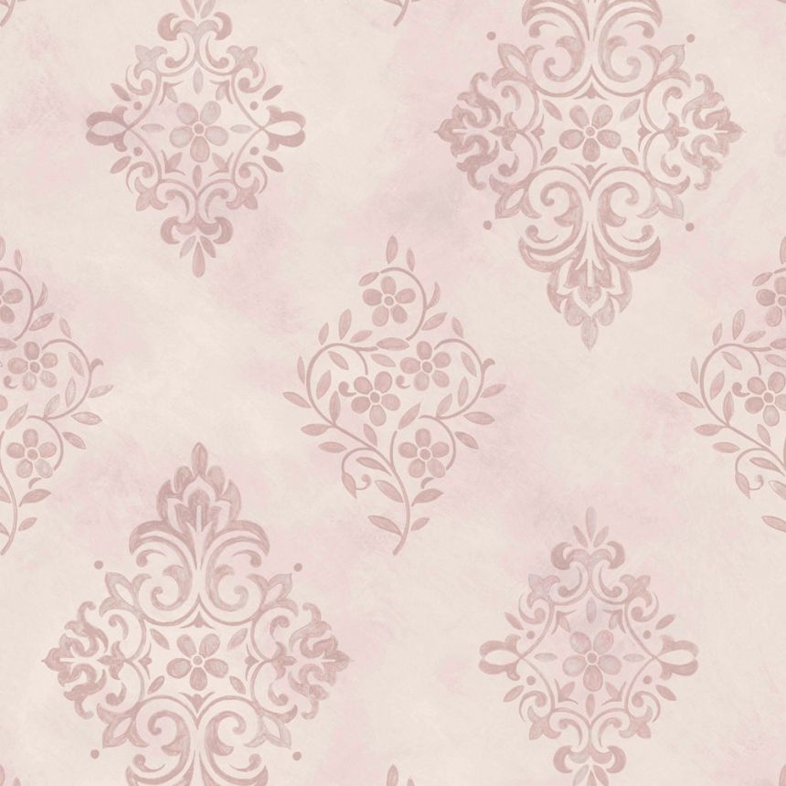 Tapete, rosa, klassisch, Ornamente, 125136, Shabby Chic by Rachel Ashwell