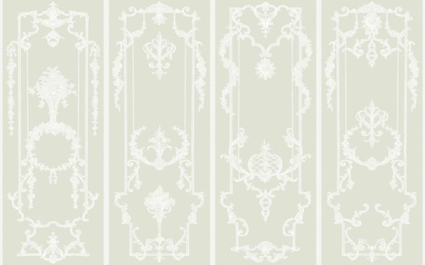 Tapete, klassisch, Ornamente, 127537FXST, Shabby Chic by Rachel Ashwell