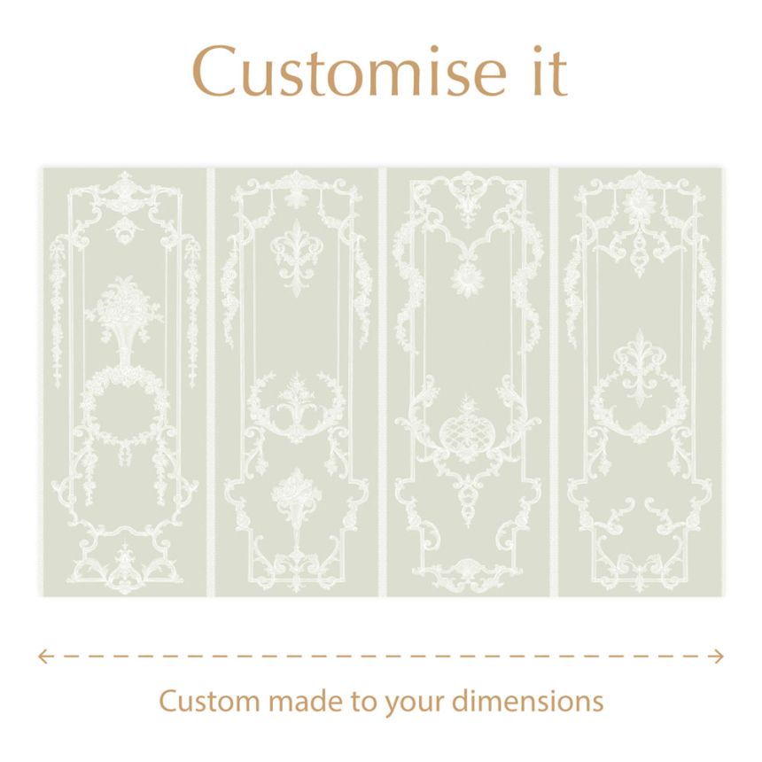 Tapete, klassisch, Ornamente, 127537FXST, Shabby Chic by Rachel Ashwell