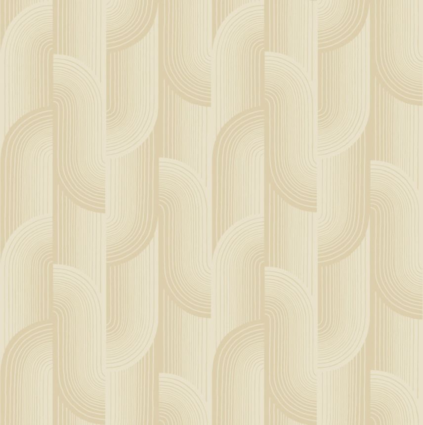 Tapete, beige, geometrisch, PW3105, Precious Weaves, Grandeco