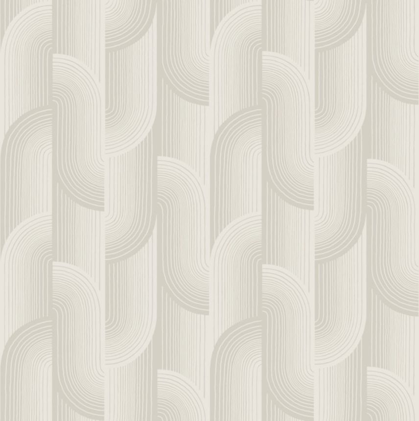 Tapete, grau, geometrisch, PW3108, Precious Weaves, Grandeco