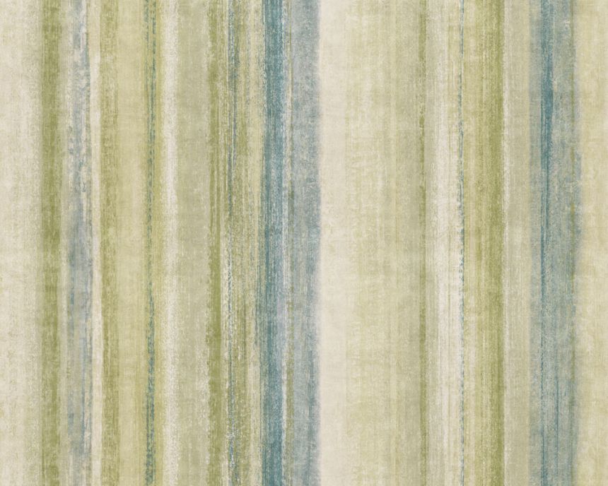 Tapete, grün-blau, Stoffoptik, PW6001, Precious Weaves, Grandeco