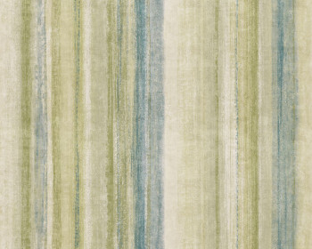 Tapete, grün-blau, Stoffoptik, PW6001, Precious Weaves, Grandeco