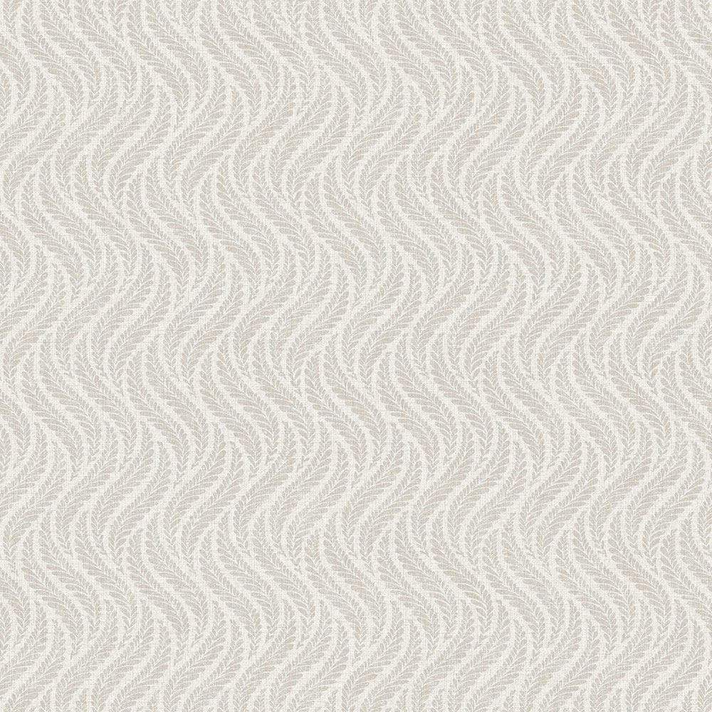 Vliestapete, grau-weiß, Blätter, 7771, Adorn, Borastapeter