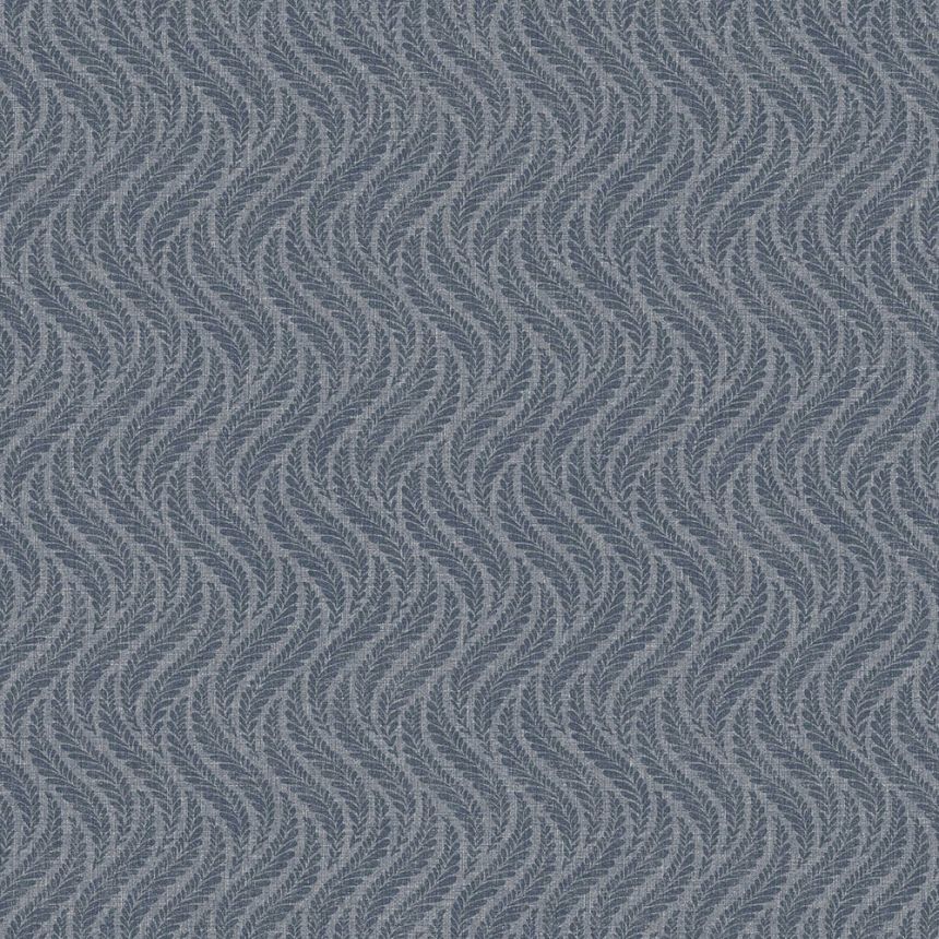 Vliestapete, blau, Blätter, 7773, Adorn, Borastapeter