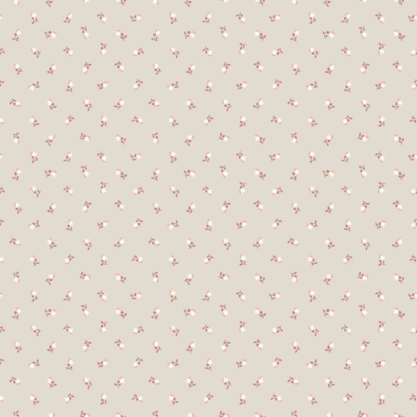 Vliestapete, beige, Blumen, 7780, Adorn, Borastapeter