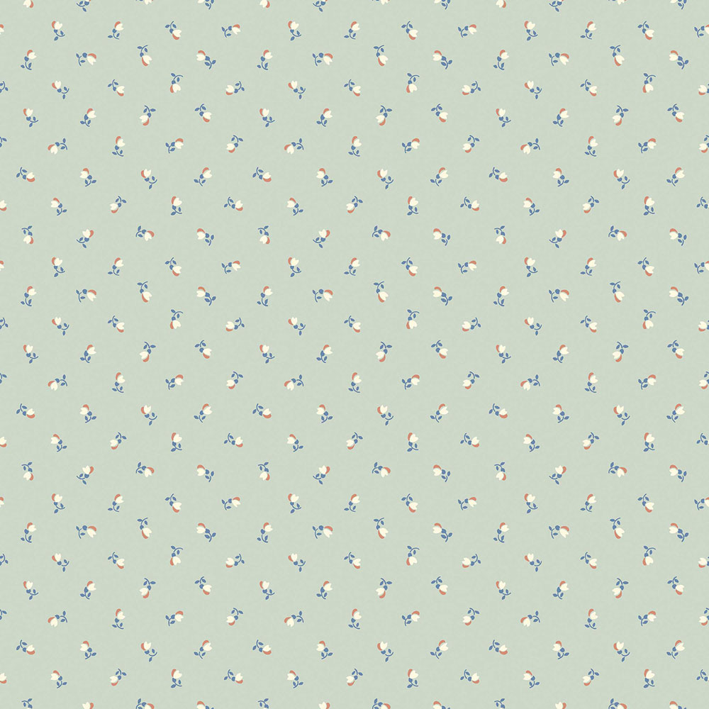 Vliestapete, grün, Blumen, 7782, Adorn, Borastapeter