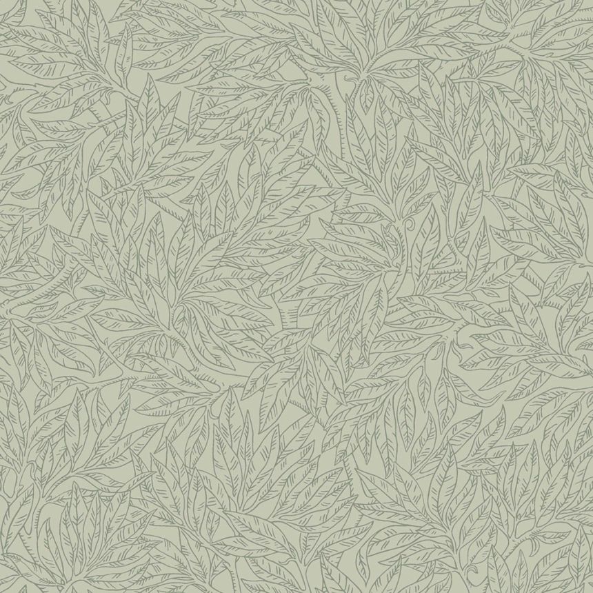 Vliestapete, grün, Blätter, Zweige, 7787, Adorn, Borastapeter