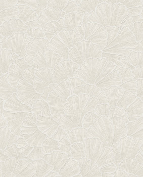 Tapete, cremefarben, Ginkgoblätter, 350520, Riviera Maison, Eijffinger