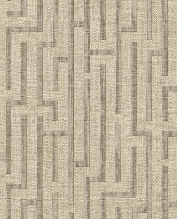 Tapete, braun, Stoffoptik, 350533, Riviera Maison, Eijffinger