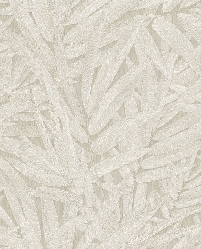 Tapete, creme-beige, Blätter, 350540, Riviera Maison, Eijffinger