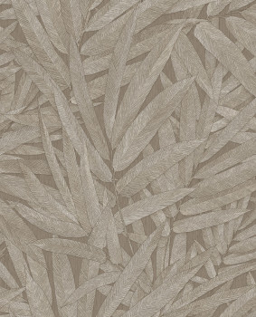 Tapete, braun, Blätter, 350542, Riviera Maison, Eijffinger