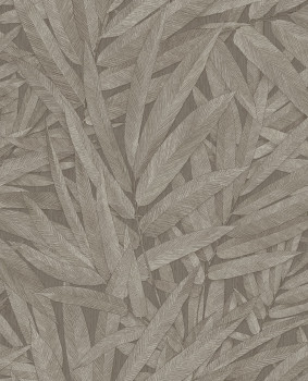 Tapete, braun, Blätter, 350543, Riviera Maison, Eijffinger