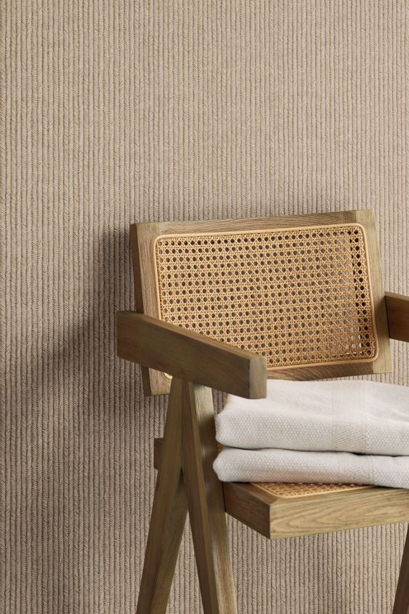 Tapete, braun-beige, Naturmattenoptik, 350573, Riviera Maison, Eijffinger
