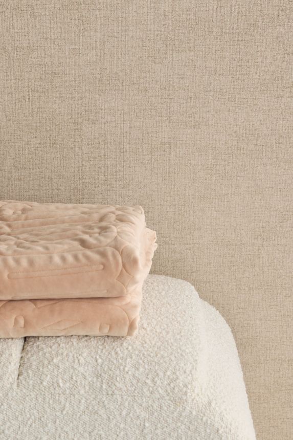Tapete, braun-beige, Stoffoptik, 350594, Riviera Maison, Eijffinger