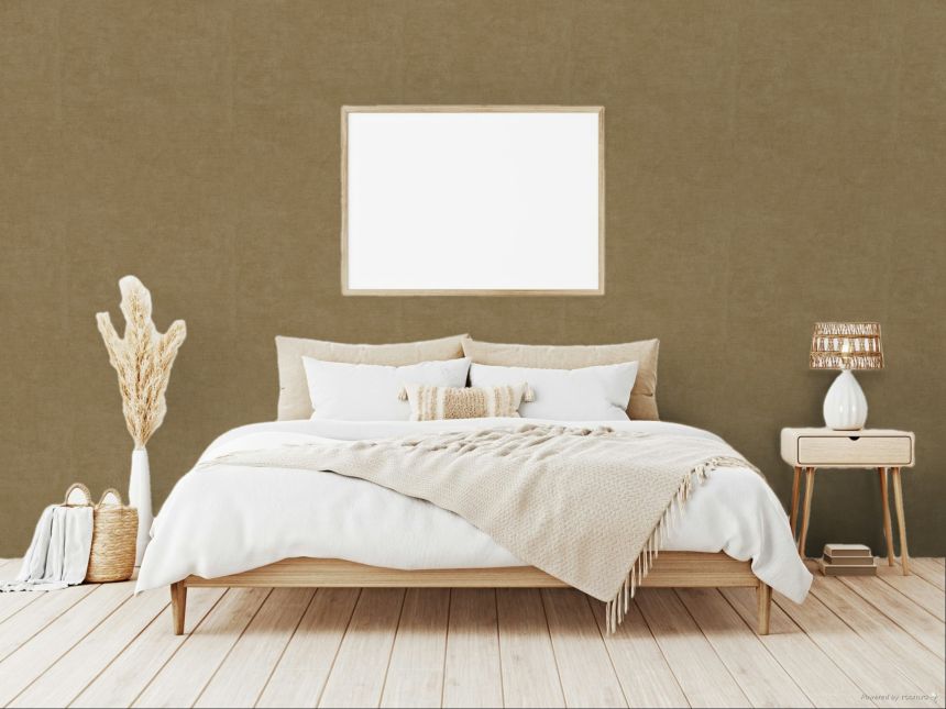 Tapete, braun, Stoffoptik, 350584, Riviera Maison, Eijffinger