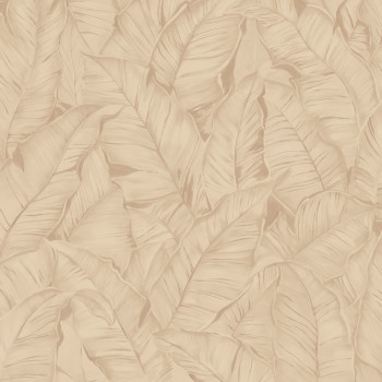 Luxustapete, beige, Blätter, Z30303, Casa 8, Trussardi