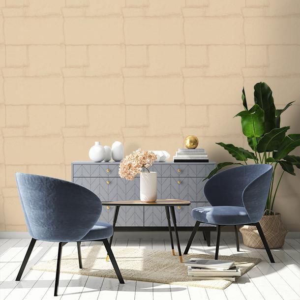 Luxustapete, beige, Stein, Z30304, Casa 8, Trussardi