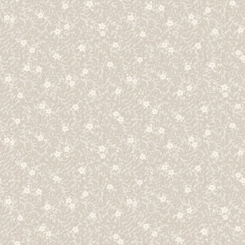 Tapete, beige, Blumen, Blätter, 5713, Orangeri, Boråstapeter