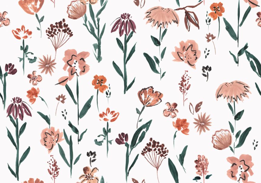 Tapete, Blumen, RB266, Daydreamers, Grandeco