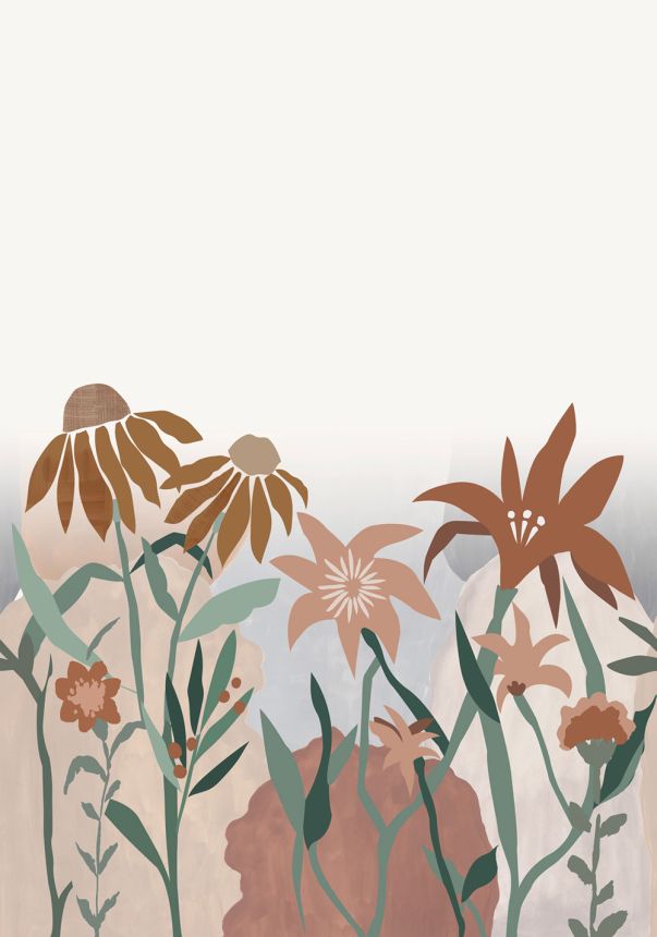 Tapete, Blumen, RB303, Daydreamers, Grandeco