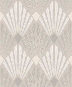 Tapete, beige, grafisch, Art Deco, HAV402, The Texture Book, Masureel