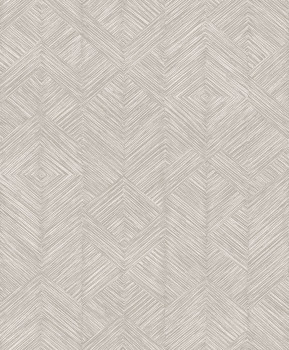 Tapete, grau-beige, grafisch, TRI104, The Texture Book, Masureel