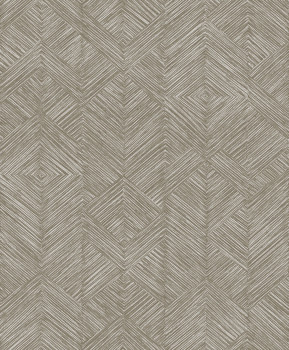 Tapete, beige-braun, grafisch, TRI105, The Texture Book, Masureel