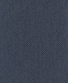 Tapete, blau, mattenähnlich, WIL304, The Texture Book, Masureel