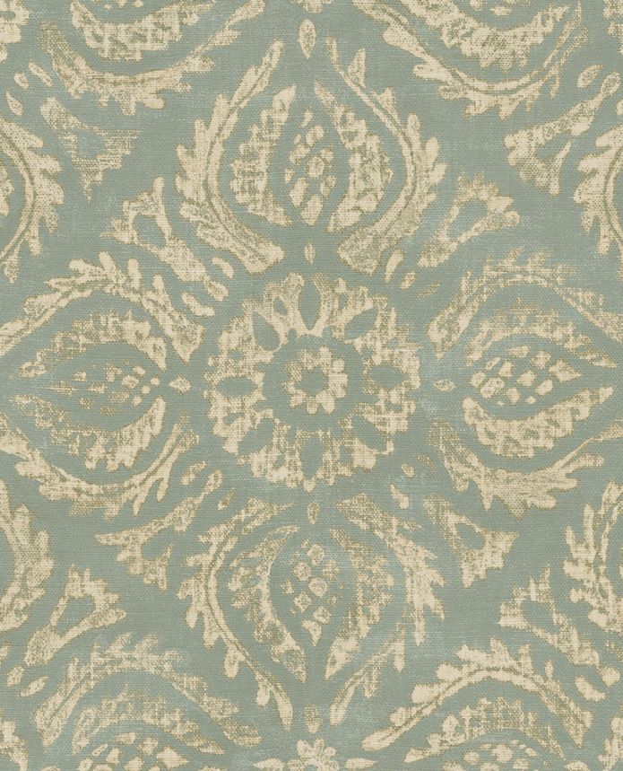Tapete, blau, Ornamente, 350625, Amber, Eijffinger