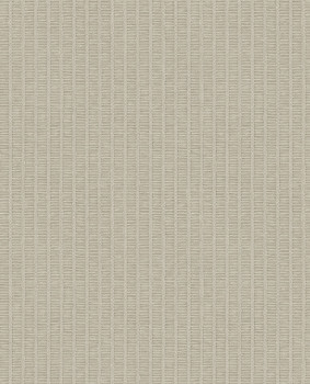 Tapete, grau-beige, Mattenoptik, Streifen, 350671, Amber, Eijffinger