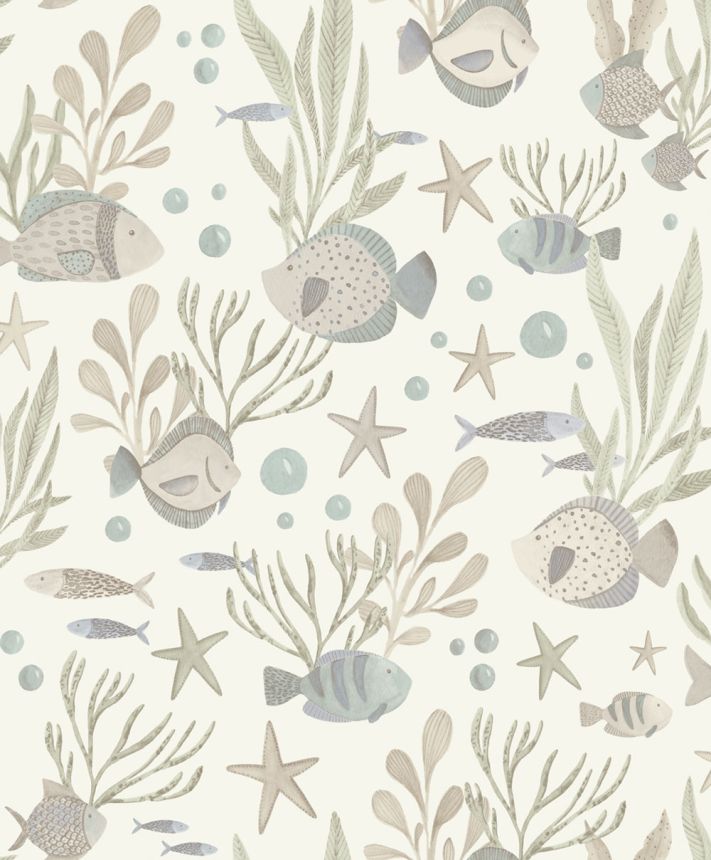 Kindertapete, Unterwasserwelt, LD3301, Little Dreamers, Grandeco