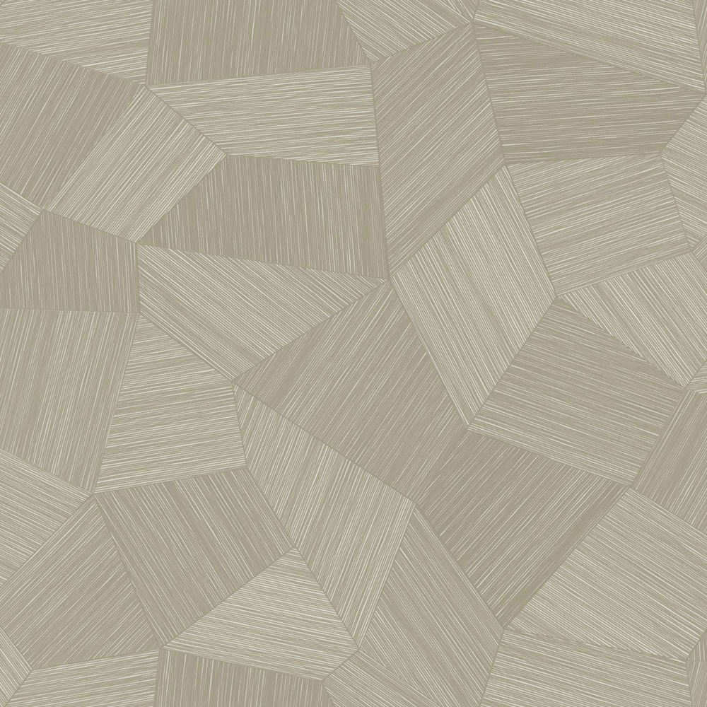 Tapete, beige, grafisches Muster, 347819, 3D Reflections, Origin