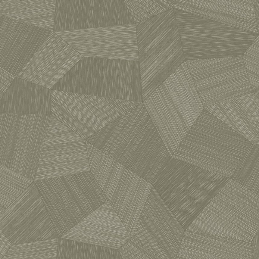 Tapete, grau-braun, grafisches Muster, 347821, 3D Reflections, Origin