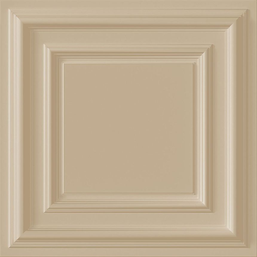 Tapete, beige, 3D-Paneeloptik, 347828, 3D Reflections, Origin